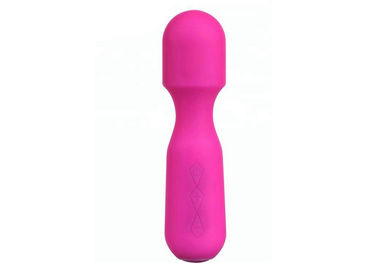 Vibrateur magique de poids du commerce de jouet de sexe de vibrateur de baguette magique de mini silicone électrique pour des femmes