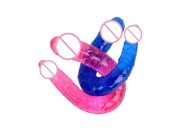 11'' Dildo Sex Toy Artificial Jelly U Shape for Women Masturbation