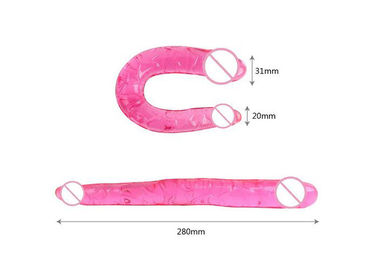 11'' Dildo Sex Toy Artificial Jelly U Shape for Women Masturbation