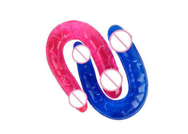11'' Dildo Sex Toy Artificial Jelly U Shape for Women Masturbation