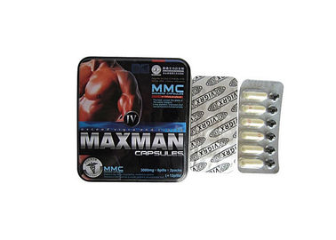 3000mg par pilules masculines d'élargissement d'organe d'amélioration de l'herbe MMC Maxman IV de capsule