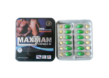 Pilules masculines d'élargissement d'amélioration de l'herbe MMC Maxman IX naturel